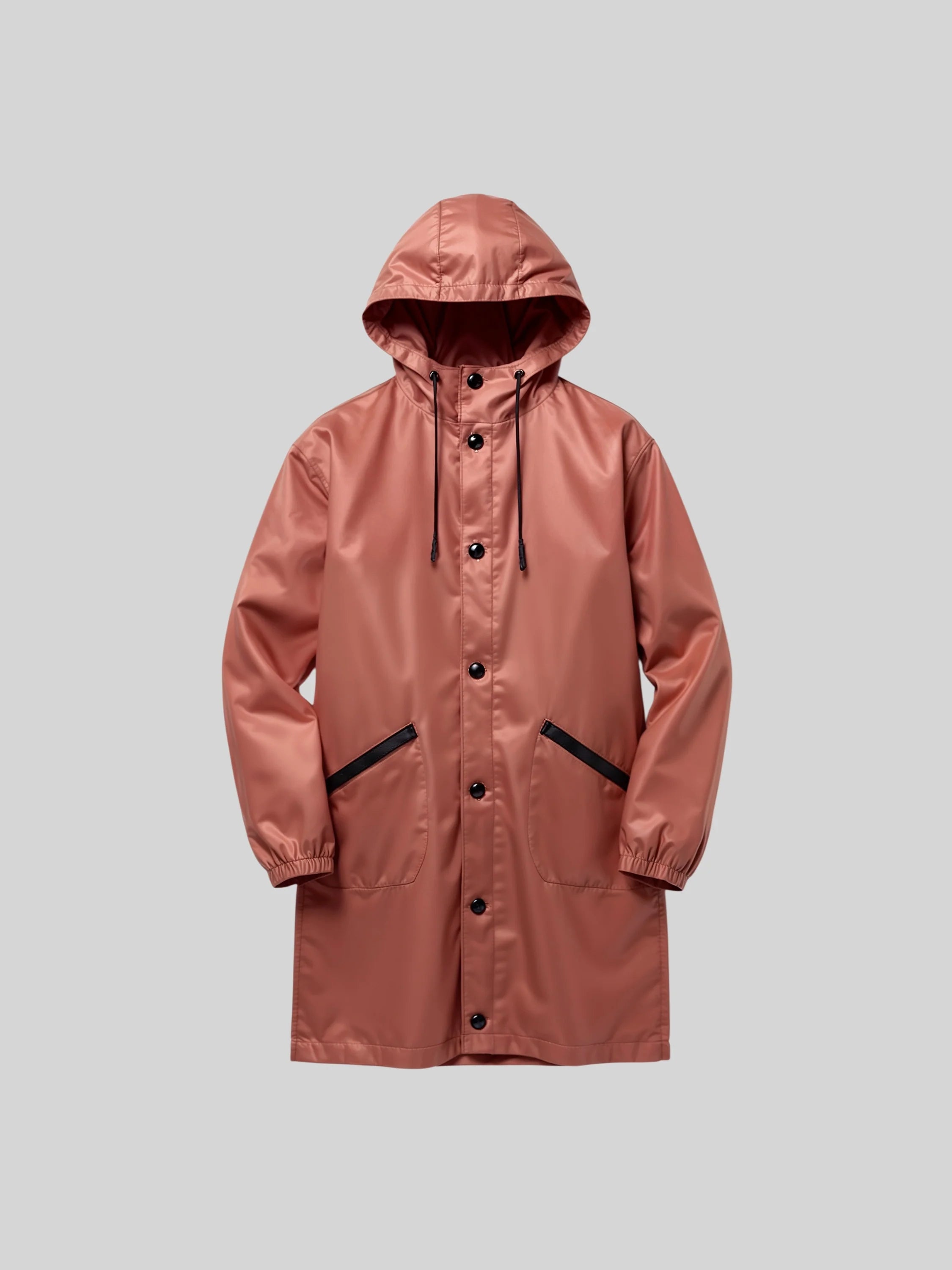 Button-Up Rain Coat